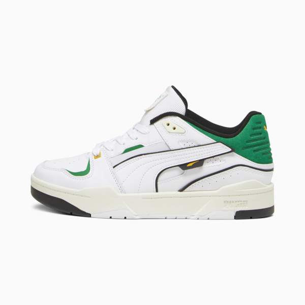 Slipstream Bball Sneakers, PUMA White-Archive Green, large-MEX