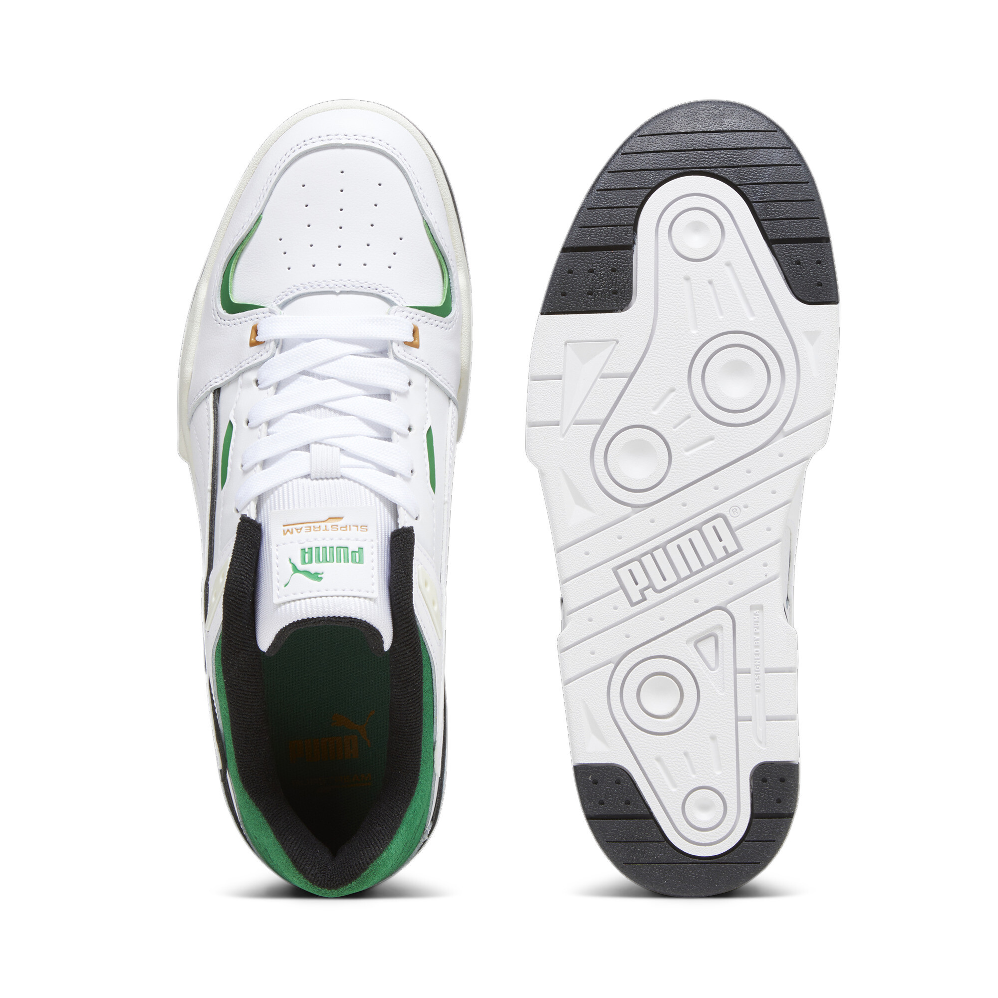 Men's PUMA Slipstream Bball Sneakers In White, Size EU 44