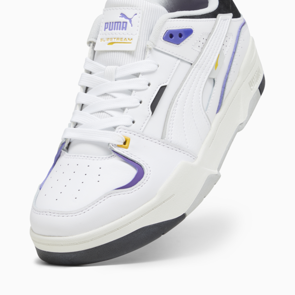 Slipstream Bball Sneakers, PUMA White-PUMA Black, large-ZAF