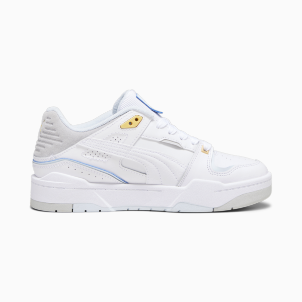 Slipstream Bball Sneakers, PUMA White-Cool Light Gray, large-ZAF