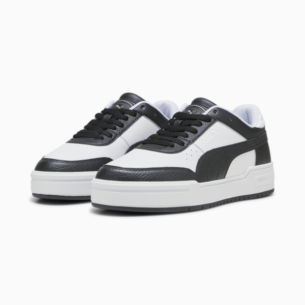 CA Pro Sport Sneakers, PUMA White-PUMA Black-Concrete Gray, large-ZAF