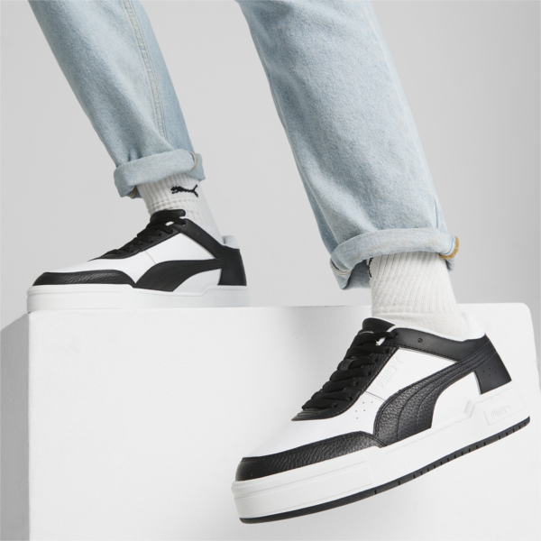 CA Pro Sport Sneakers, PUMA White-PUMA Black-Concrete Gray, large-ZAF