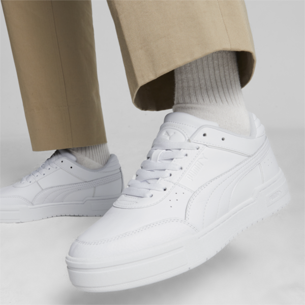 CA Pro Sport Sneakers, PUMA White-Concrete Gray, large-ZAF