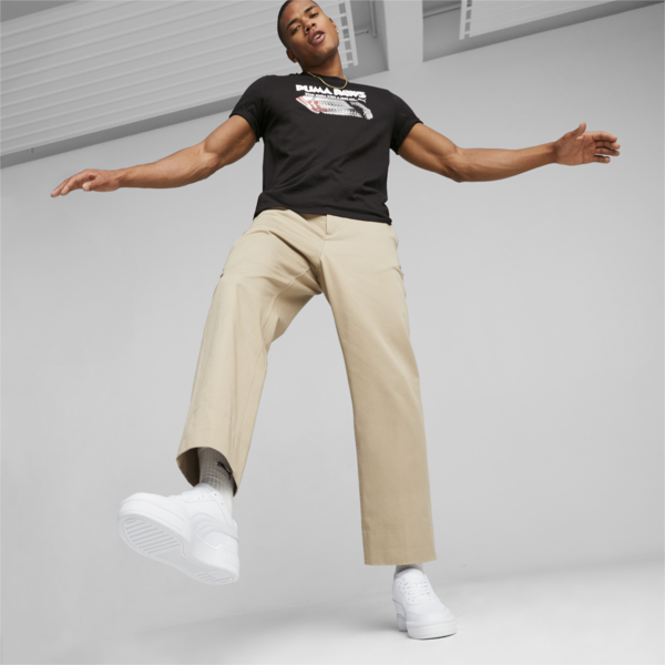 CA Pro Sport Sneakers, PUMA White-Concrete Gray, large-ZAF