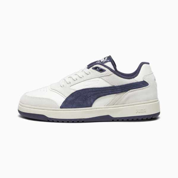 PUMA Doublecourt PRM, Warm White-New Navy, large-ZAF
