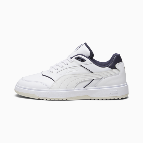 PUMA Doublecourt Sneakers Unisex, PUMA White-New Navy, large-ZAF