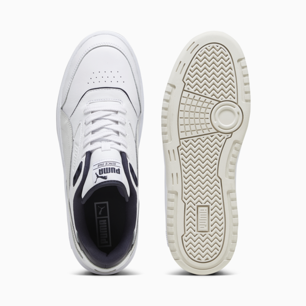 PUMA Doublecourt Sneakers Unisex, PUMA White-New Navy, large-ZAF