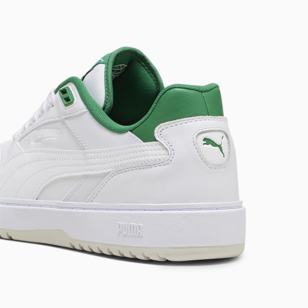 PUMA Doublecourt Sneakers Unisex, PUMA White-Archive Green, large-ZAF