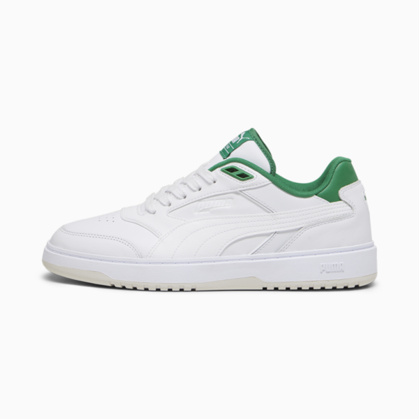 PUMA Doublecourt Sneakers Unisex, PUMA White-Archive Green, large-ZAF