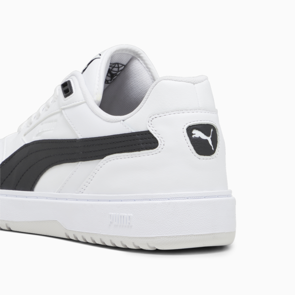 PUMA Doublecourt Sneakers Unisex, PUMA White-Sedate Gray, large-ZAF