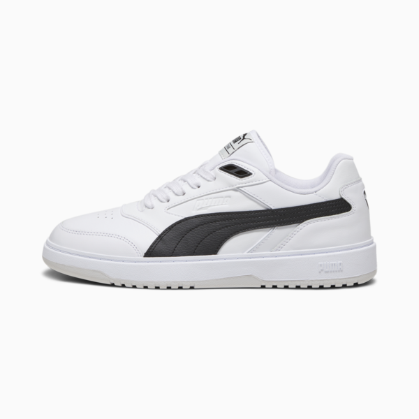PUMA Doublecourt Sneakers Unisex, PUMA White-Sedate Gray, large-ZAF