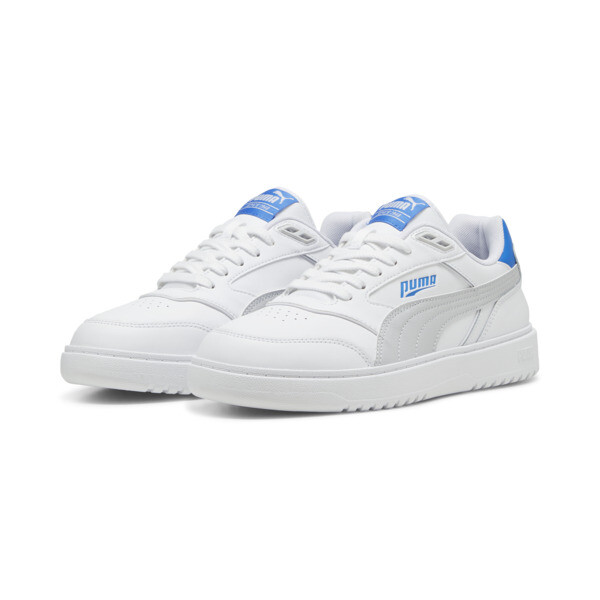 PUMA Doublecourt Sneakers Unisex, PUMA White-Silver Mist-Hyperlink Blue, large-ZAF