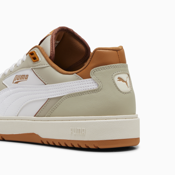 PUMA Doublecourt Sneakers Unisex, PUMA White-Desert Dust, large-ZAF