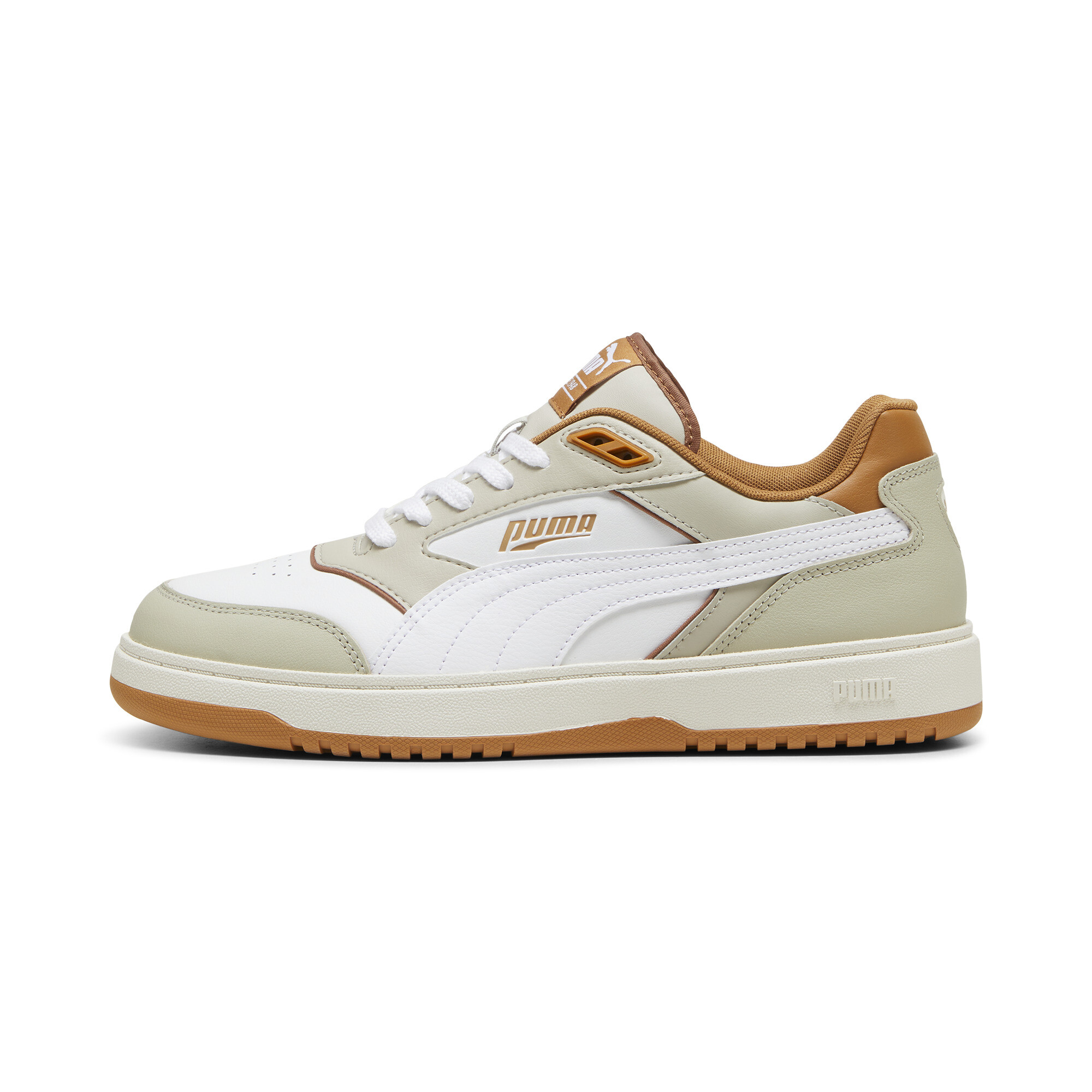 Puma Doublecourt | Mit Colorful | White/Desert Dust | Größe: 42.5