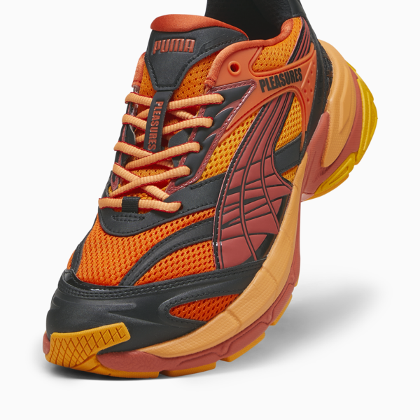 PUMA x PLEASURES Velophasis Layers Sneakers, Cayenne Pepper-Astro Red, large-ZAF