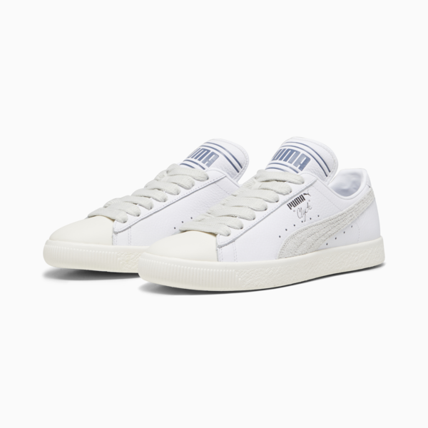 PUMA x RHUIGI Clyde Sneakers, Pristine-Sedate Gray-PUMA White, large-ZAF