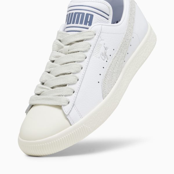 PUMA x RHUIGI Clyde Sneakers, Pristine-Sedate Gray-PUMA White, large-ZAF