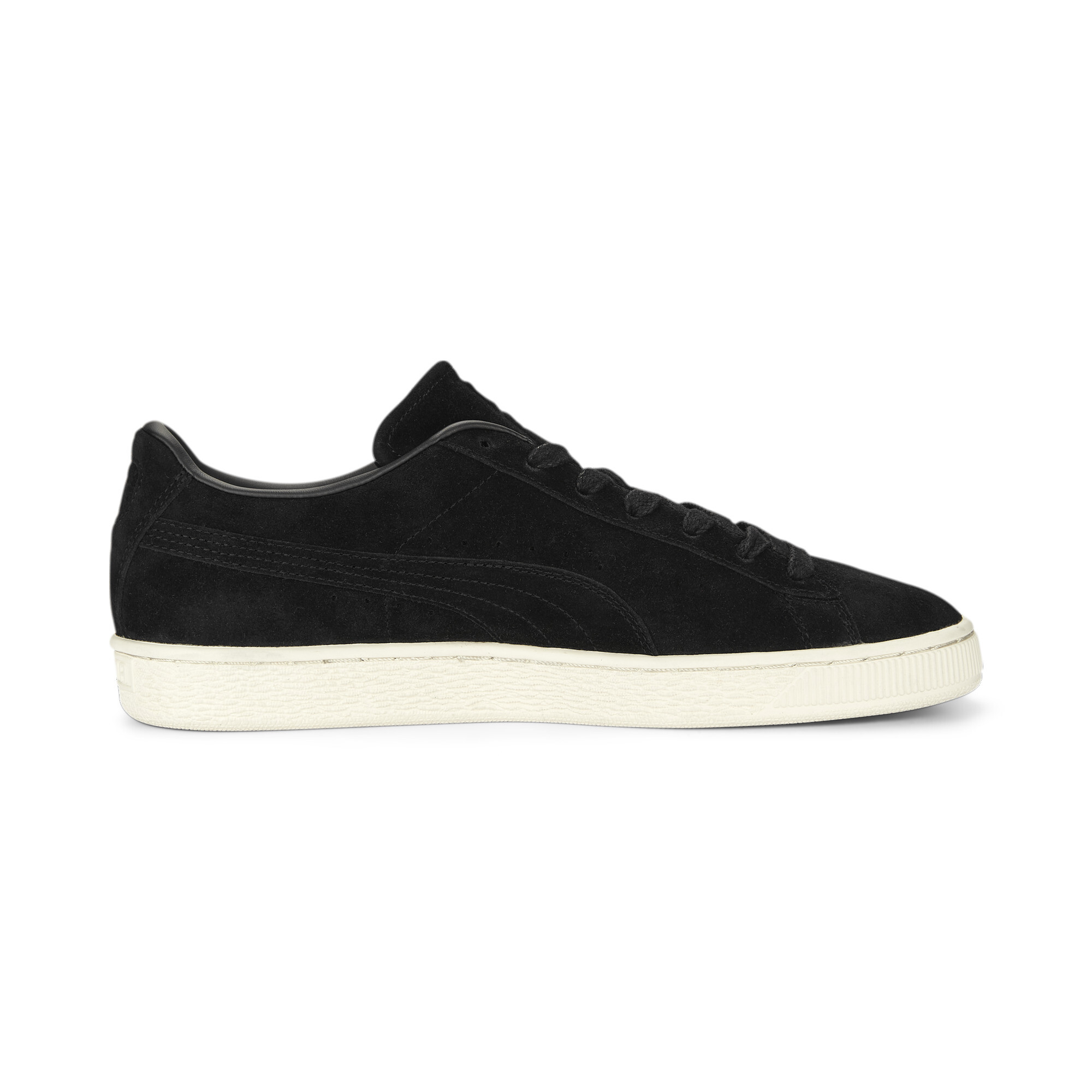 Kids' PUMA Suede Classic 75Y Sneakers In Black, Size EU 40.5