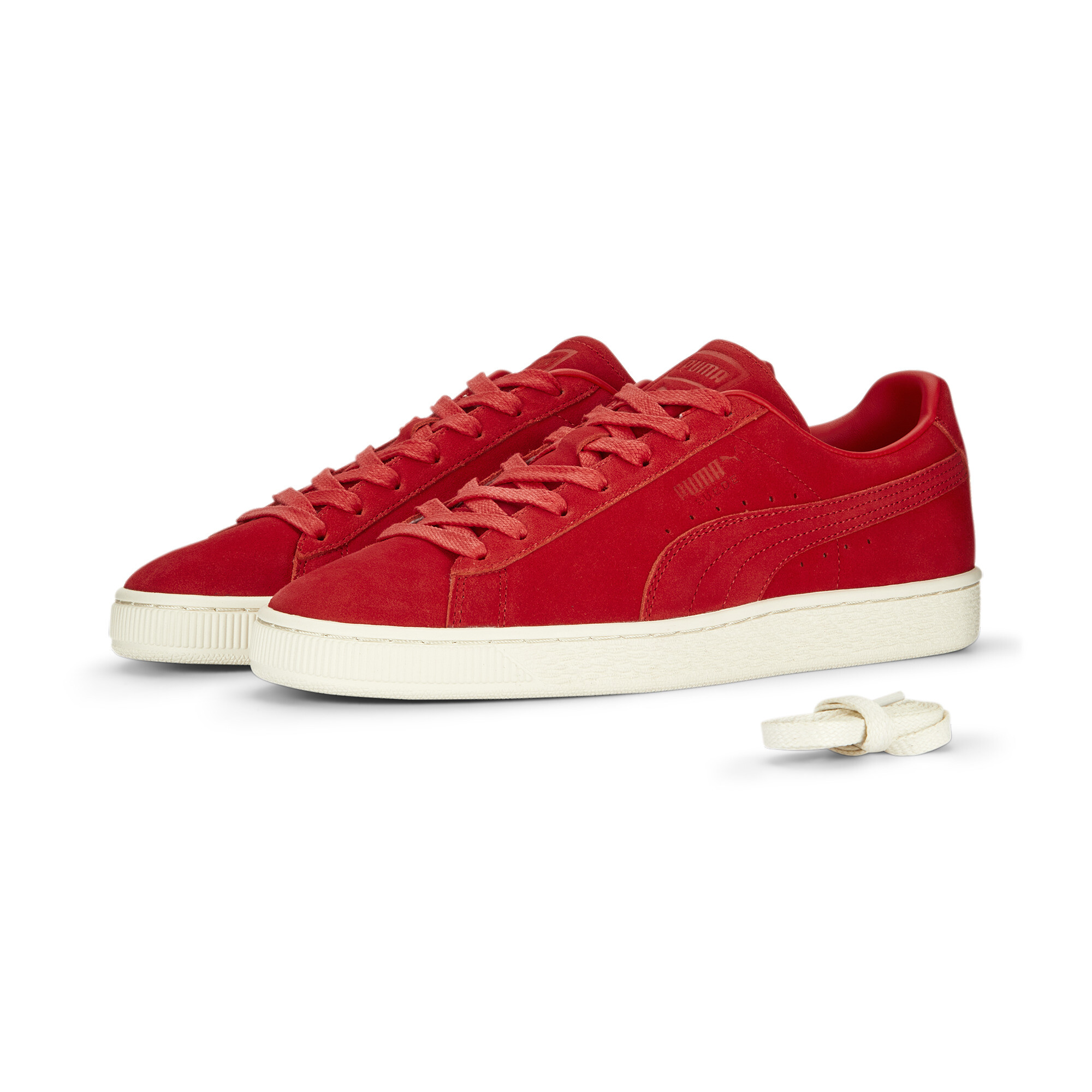 Kids' PUMA Suede Classic 75Y Sneakers In Red, Size EU 38