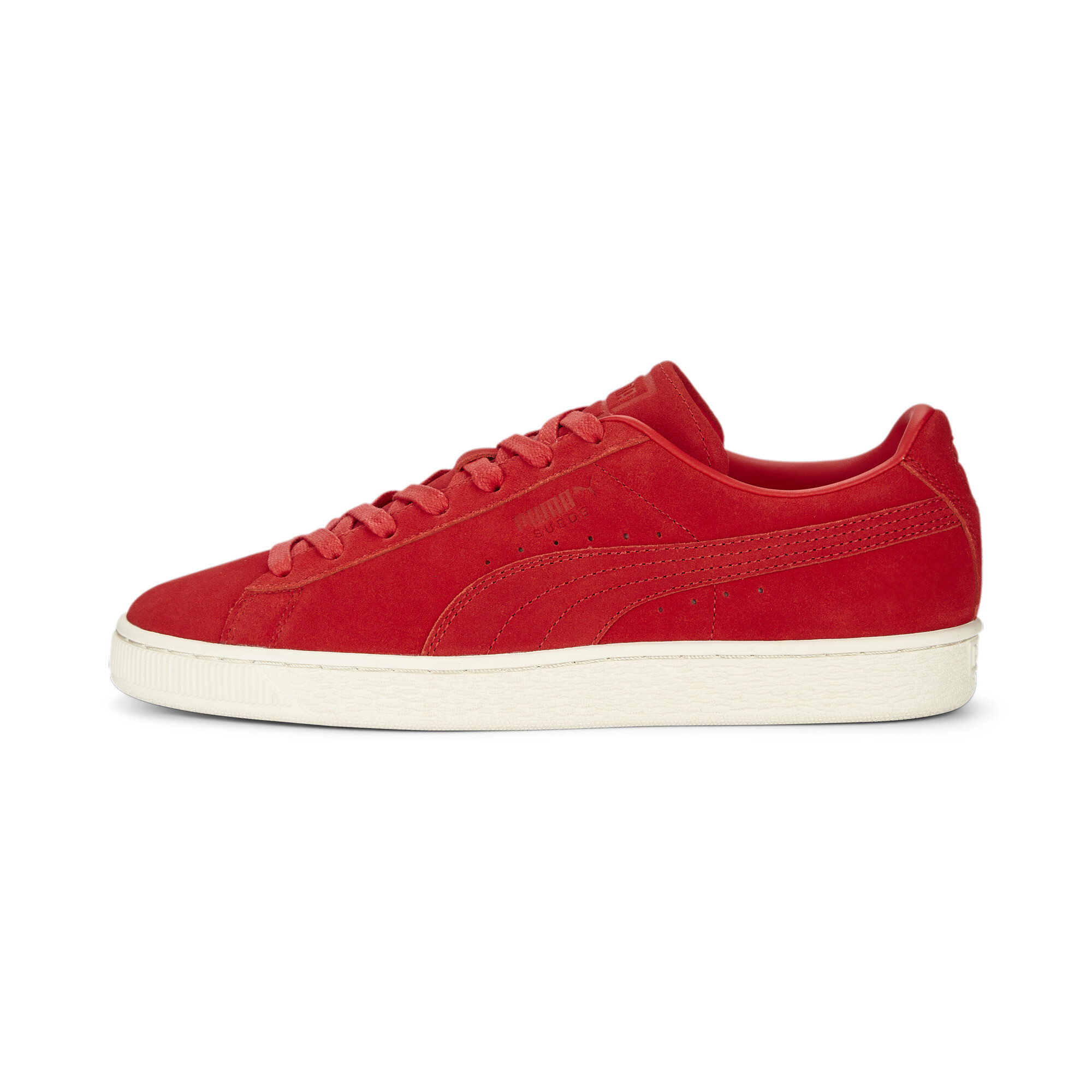 Kids' PUMA Suede Classic 75Y Sneakers In Red, Size EU 47