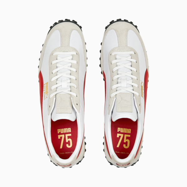 Easy Rider II 75Y Sneakers, Vapor Gray-PUMA Red-PUMA White, large-ZAF