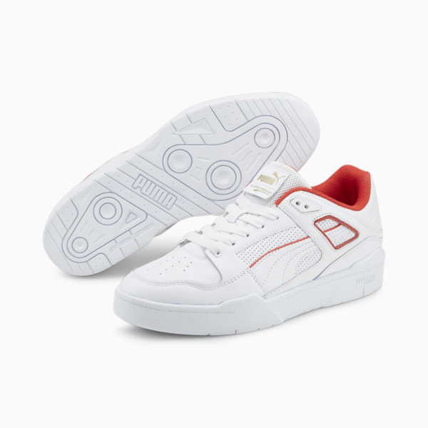 Slipstream Everywhere Sneakers, PUMA White-For All Time Red, large-ZAF