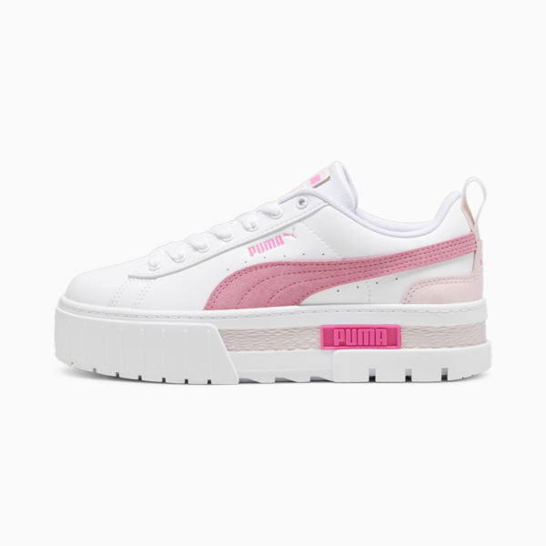 Mayze OW Sneakers Women, PUMA White-Strawberry Burst-Ravish, large-ZAF