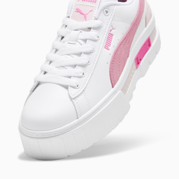 Mayze OW Sneakers Women, PUMA White-Strawberry Burst-Ravish, large-ZAF