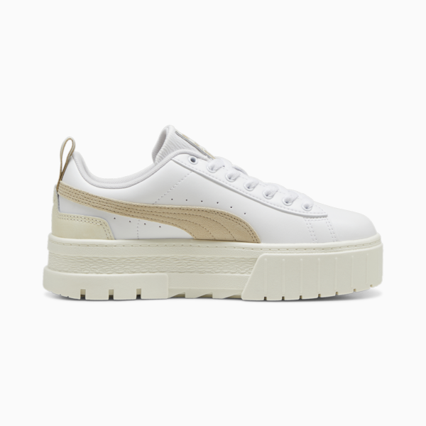 Mayze OW Sneakers Women, PUMA White-Putty-Warm White, large-ZAF