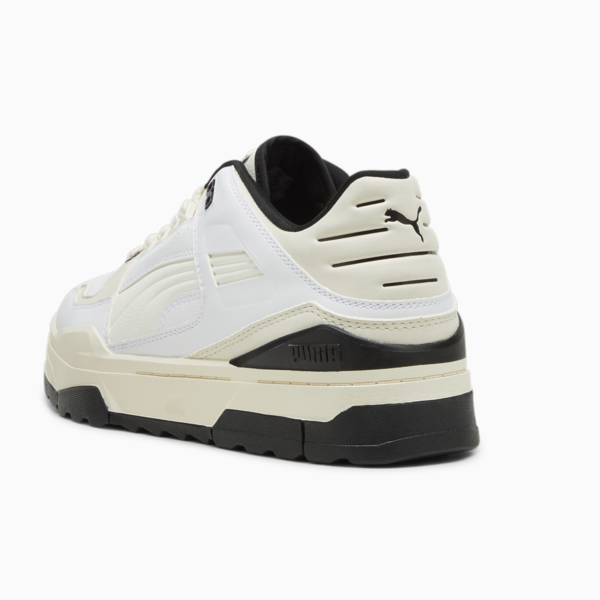 Slipstream Xtreme Leather Sneakers, Vaporous Gray-Warm White-PUMA Black, large-ZAF