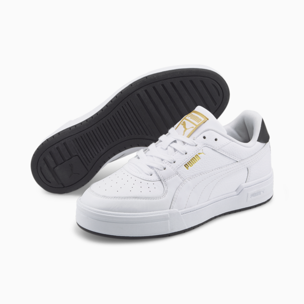 CA Pro Tumble Core Sneakers, Puma White-Puma White-Puma Black, large-ZAF