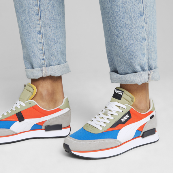 Future Rider Play On Sneakers, Racing Blue-Hot Heat, large-ZAF