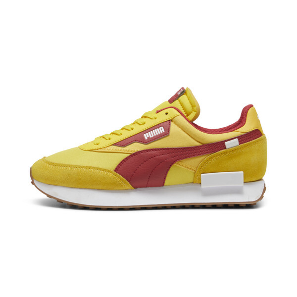 PUMA Future Rider Play On Sneakers in PelÃ© Yellow/Club Red - 393473_20