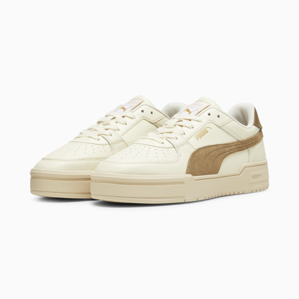 CA Pro OW Sneakers, Alpine Snow-Chocolate Chip-Puma Team Gold, large-ZAF