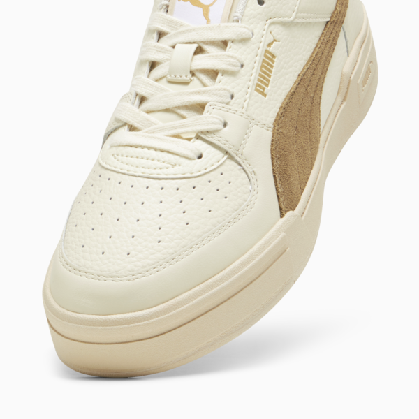 CA Pro OW Sneakers, Alpine Snow-Chocolate Chip-Puma Team Gold, large-ZAF