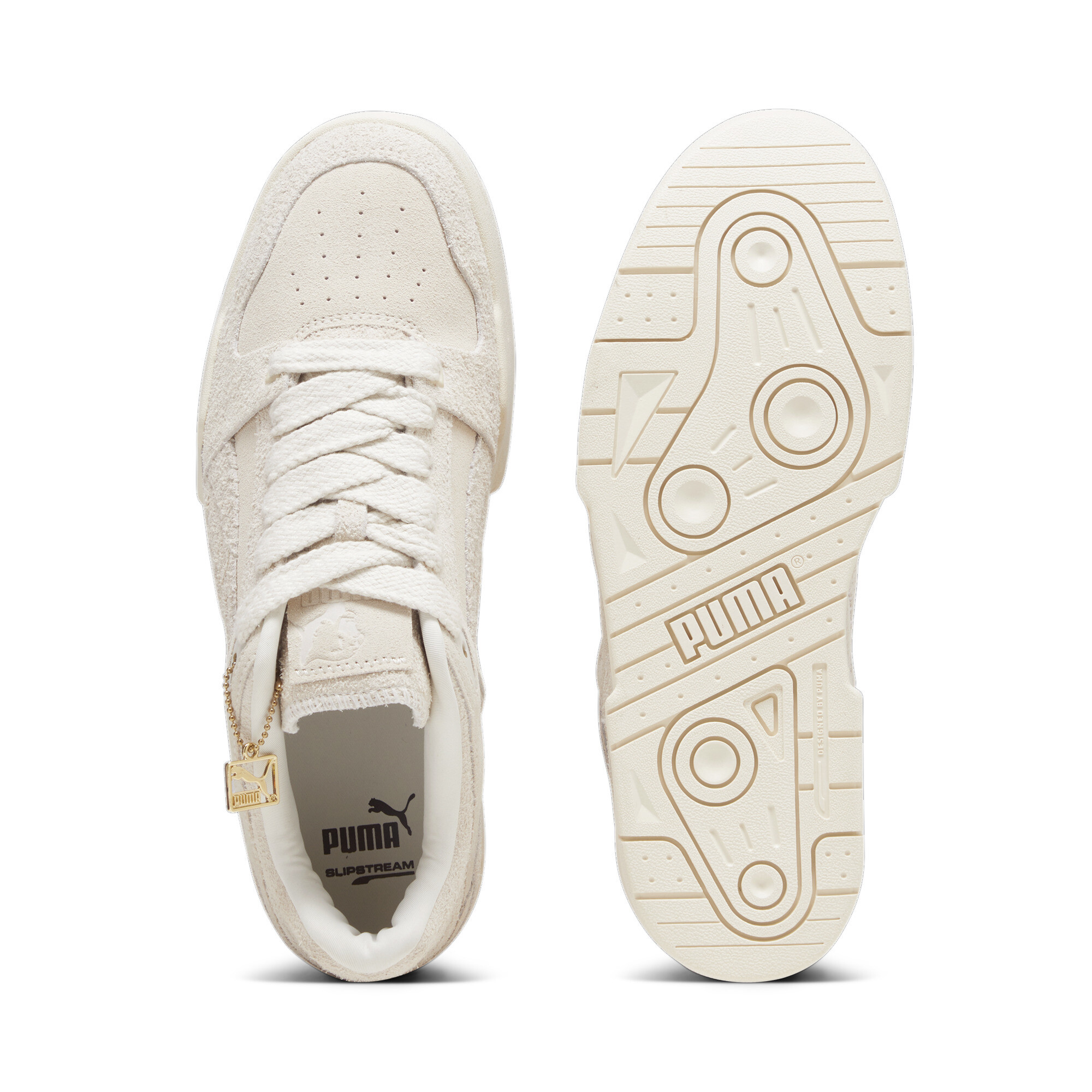 Men's PUMA Slipstream Reclaim Suede Sneakers In White, Size EU 41