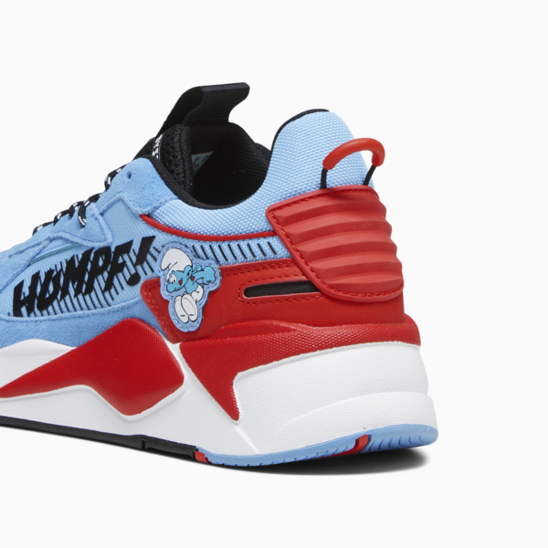 PUMA x THE SMURFS RS-X Sneakers, Team Light Blue-PUMA Red, large-ZAF