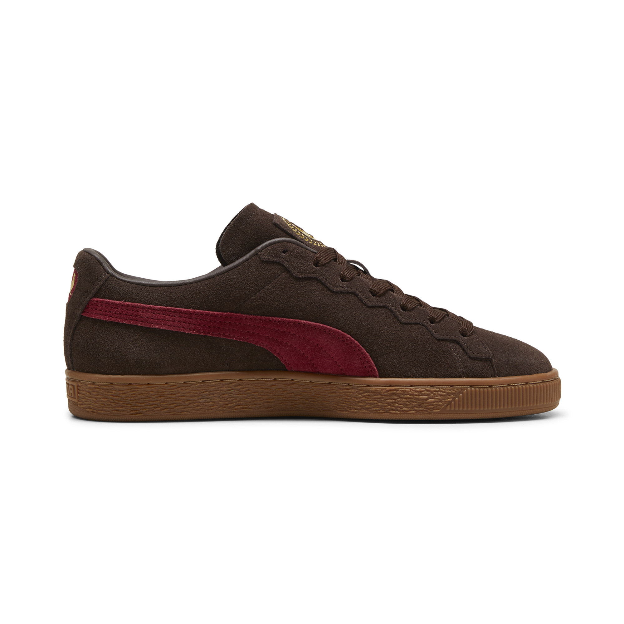 Men's Puma X STAPLE B Suede Sneakers, Brown, Size 47, Shoes