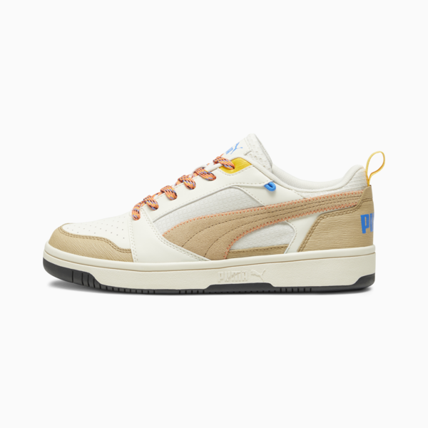 Rebound v6 Low Open Road Sneakers, Alpine Snow-Sand Dune-Hot Heat-Yellow Sizzle-Ultra Blue, large-ZAF