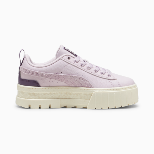 Mayze Dusty Summer Youth Sneakers, Grape Mist-Sugared Almond, large-ZAF
