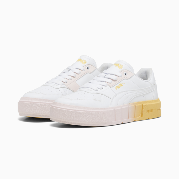 Cali Court Beach Days Women's Sneakers, PUMA White-Frosty Pink, large-ZAF
