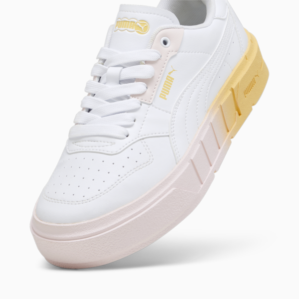 Cali Court Beach Days Women's Sneakers, PUMA White-Frosty Pink, large-ZAF