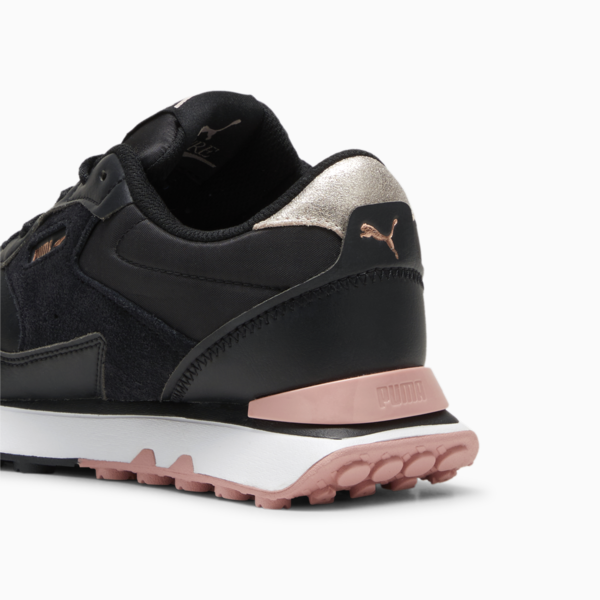 Rider FVW Glam Women's Sneakers, PUMA Black-Rose Gold, large-ZAF