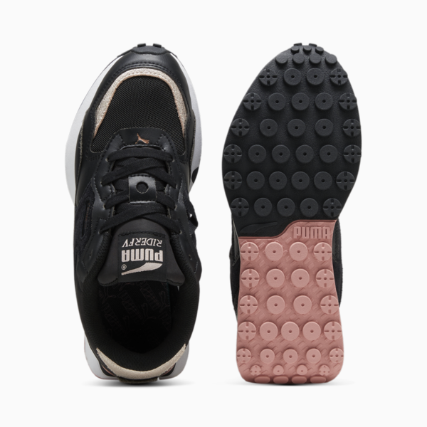 Rider FVW Glam Women's Sneakers, PUMA Black-Rose Gold, large-ZAF