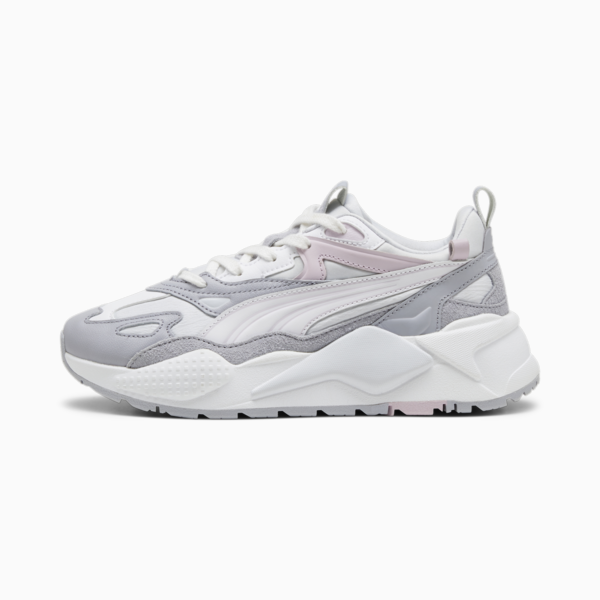 RS-X Efekt Lux Women's Sneakers, Gray Fog-PUMA White, large-ZAF