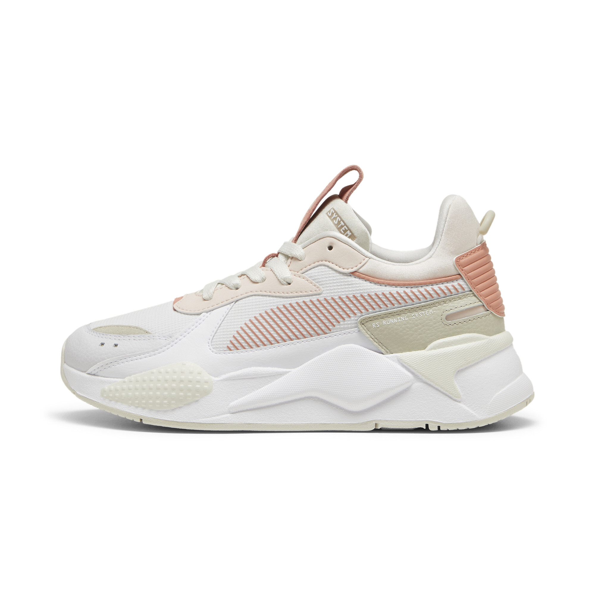 Puma RS-X Soft Sneakers Damen Schuhe | Mit Color Blocking | White/Deeva Peach | Größe: 42