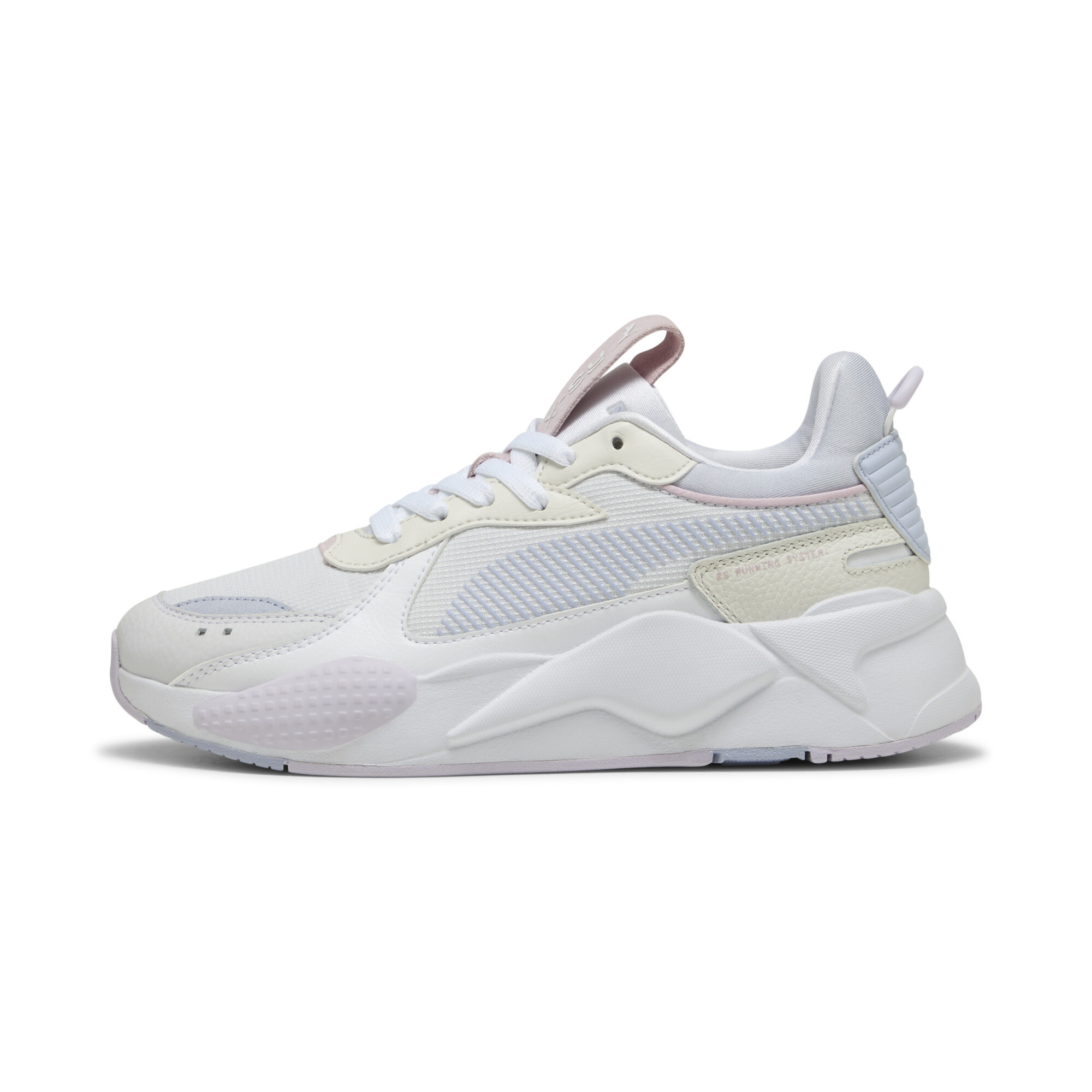 Puma RS-X Soft Sneakers Damen Schuhe | Mit Color Blocking | White/Lilac Frost | Größe: 37.5