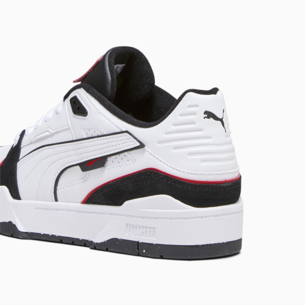 Slipstream Basketball Mix Sneakers, PUMA White-PUMA Black, large-ZAF