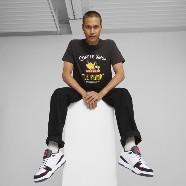 Slipstream Basketball Mix Sneakers, PUMA White-PUMA Black, large-ZAF