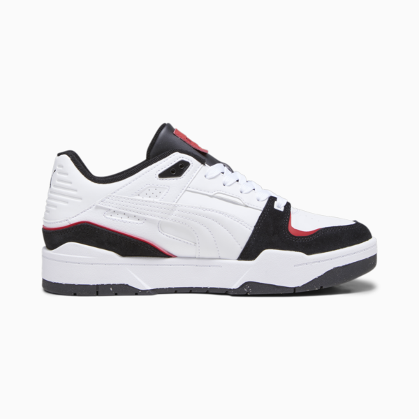 Slipstream Basketball Mix Sneakers, PUMA White-PUMA Black, large-ZAF